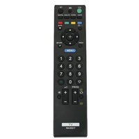 Télécommande infrarouge complète de remplacement RM-ED017 compatible avec les téléviseurs LCD Sony KDL-22E5500 KDL-32S5500 KDL-32S5600 KDL-37S5500