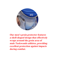 Protège-entrejambe Taekwondo Puregeneral pour homme, personnalisable