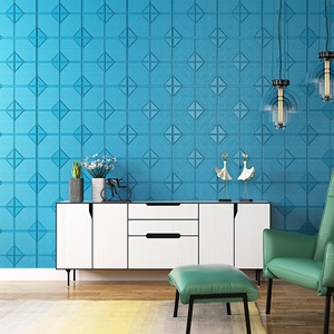 <span class=keywords><strong>Venta</strong></span> al por mayor, Auto adhesivo papel pintado 3D dormitorio de los niños pegatinas de pared de la decoración del hogar - Product Image 6