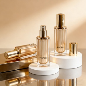 ชุดขวดเซรั่มบำรุงผิวแบบปั๊มคุณภาพสูง ขนาด 30 มล. 50 มล. 100 มล. 120 มล.  กระปุกครีมใสขนาด 15 กรัม 30 กรัม 50 กรัม สำหรับครีมบำรุงรอบดวงตาและครีมบำรุงผิวหน้า - Product Image 2