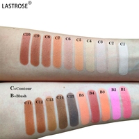 Marque privée Maquillage du visage Contour/blush poudre Palette vente en gros étanche 6 couleurs palette de contours