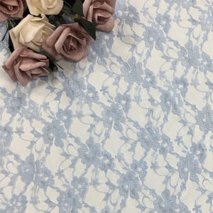 Tissu en dentelle de pivoine en nylon LS172, respirant, non élastique, jacquard, tulle pour textile de maison, rideaux et moustiquaires - Product Image 4