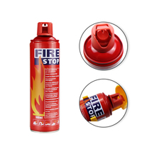 Mini voiture Fire Stop Environmental Foam Spray Extinction d'incendie Portable Fire-Fighting Stop