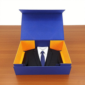 Hộp quà gấp bằng giấy cao cấp đặc biệt, đóng gói mũ & quần áo, hộp giấy cứng cao cấp có nắp gập, có thể thu gọn - Product Image 2