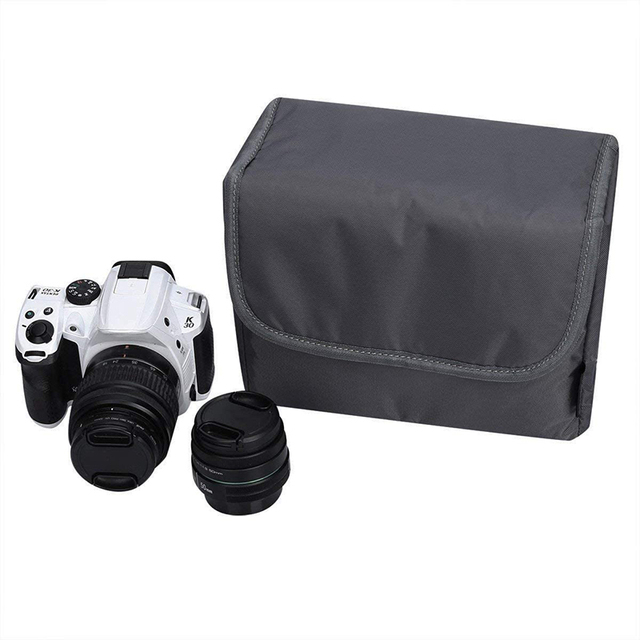 Rain-proof Anti-Scratch Padded Top Flap Camera Case Insert Shockproof DSLR Camera Padded Storage Bag