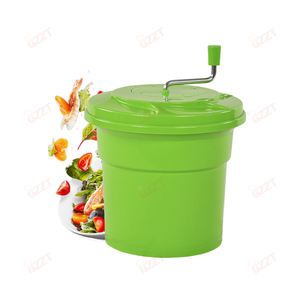 Lave-laitue manuel 25L Séchoir à légumes en plastique Offre Spéciale grande essoreuse à salade pour fruits, nourriture, cuisine, déshydrateur de légumes - Product Image 3