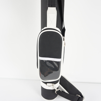 2024 nouveau style en cuir PU adulte unisexe logo personnalisé sac de club de golf sac de support de golf