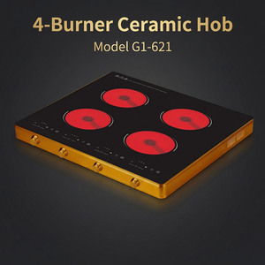 Industrial 4 Burner Induction Cooker Heavy Duty 5000W Stainless Steel Large Capacity Fast Heating Professional Induction <b>Stove</b> F - Product Image 3