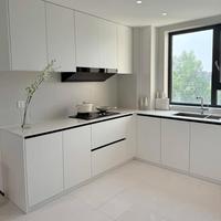 Meubles de cuisine modernes, design d'armoires de cuisine, armoires de cuisine de haute qualité, îlot de cuisine moderne prêt à assembler, ensemble complet