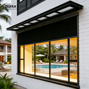 Tissu Jacquard Léger Ignifuge et Résistant à l'Eau pour Extérieur Industriel 440GSM NFPA 701 ASTM G21 pour Fenêtre Motorisée - Product Image 5