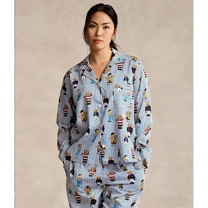 Mishiti [<span class=keywords><strong>Winnie</strong></span> <span class=keywords><strong>Pooh</strong></span> Blu] Abbigliamento Loungewear <span class=keywords><strong>da</strong></span> Donna in Cotone a Maniche Lunghe e Lunghezza Intera, Design di Tendenza di Nicchia, per l'Autunno, Vendita all'Ingrosso - Product Image 1