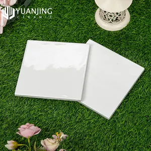 Gạch Khảm Thủy Tinh Cầu Vồng Màu Xám Nhạt Ánh Sáng Màu Trắng Đường 150X150 Mm Gạch Khảm Thủy Tinh Màu Nền Phòng Tắm, Đồ Trang Trí Cửa Hàng Phong Cách Ins