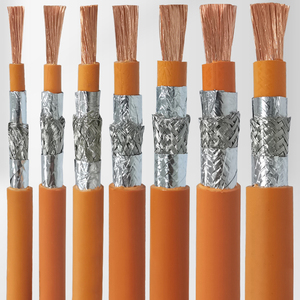 <span class=keywords><strong>1</strong></span>/0AWG 50mm alto voltaje 600V cable de alimentación blindado cables eléctricos trenzados para aplicación de calefacción de vehículos de nueva energía - Product Image 5