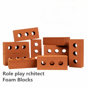 Costruttore per bambini giocattolo gioco di ruolo Rchitect blocco di schiuma 235 pezzi grandi blocchi di schiuma Set giocattoli per bambini/adulti - Product Image 2