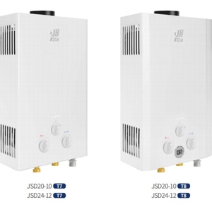 Calentador de Agua a Gas de Pared KSUN JSD20-10T5, 10L/12L, sin Tanque, con Tubo de Escape de Cobre para Gas Natural - Product Image 5