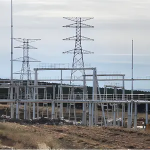 변전소 미gantry 구조물 전기 실용적인 강철 폴란드 변전소 강철 구조물