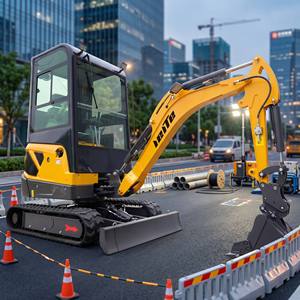 Mini-excavatrice de 1,8 tonne très demandée, pelle hydraulique sur chenilles de 1800 kg avec options de godets multiples - Product Image 3