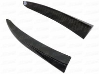 Aileron latéral de pare-chocs arrière en fibre de carbone de style JSK pour C-CLASS BENZ 2015-2016 W205 C180 C200 C260 SPORT