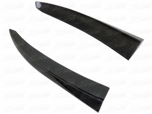 JSK stile fibra di carbonio aletta laterale paraurti posteriore per 2015-2016 BENZ C-CLASS W205 C180 C200 C260 SPORT - Product Image 6