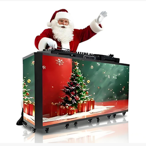 Table de DJ LED personnalisable intérieure/extérieure P2.604, affichage numérique pour DJ mobiles dans les bars, les mariages et les expositions - Product Image 1