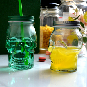 Độc đáo sọ lọ thủy tinh có nắp đậy được sử dụng cho đồ uống và lưu trữ Halloween trang trí - Product Image 4