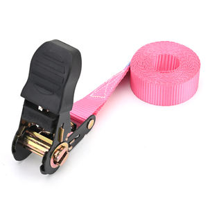 <span class=keywords><strong>Sangle</strong></span> d'arrimage à <span class=keywords><strong>cliquet</strong></span> de 1 pouce 1000Kg sans fin avec grande poignée en caoutchouc - Product Image 3