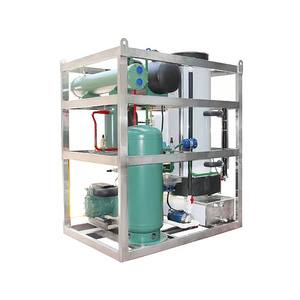 Tùy chỉnh hoàn toàn tự động tiết kiệm năng lượng 1000kg <span class=keywords><strong>Ice</strong></span> Cube <span class=keywords><strong>Maker</strong></span> máy hiệu quả cao <span class=keywords><strong>220V</strong></span> Máy nén ăn được rắn <span class=keywords><strong>Ice</strong></span> Ống - Product Image 2