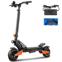 Scooter Eléctrico Plegable con Batería de Litio de 48V 16Ah, Motor de 1000W, Velocidad Máxima de 35 km/h, Alcance de 50 km, Aleación de Aluminio 6063, Scooter para Adultos
