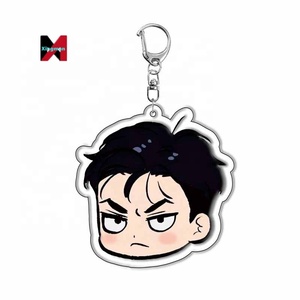พวงกุญแจอะคริลิคแนวเว็ตตูนเกาหลีคำสาปดีไซน์รูปหมูสำหรับเกมและการขาย - Product Image 3