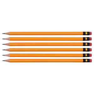 Venta al por mayor de útiles escolares ablandan la madera estándar de grafito Hb lápiz amarillo de madera con borrador número <span class=keywords><strong>2</strong></span> lápices mongoles - Product Image 2