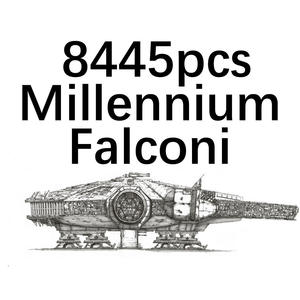 83226 Star Movie Wars 8445 piezas, Gran Modelo Compatible con el Halcón Milenario, Destructor, Otros Juguetes de Bloques, Juguetes Educativos para Niños - Product Image 6