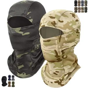 Atacado Moda Unisex Homem Mulheres Tie Dye Poliéster Ski Máscara Máscara Completa Capa Facial Máscara Um Furo Poliéster Motocicleta Balaclava