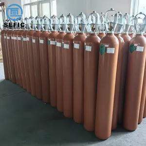 ISO9809-1 50L Helium Gas Cylinder Helium Tank 200bar Helium Balloon Tank