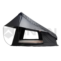 Tente de toit gonflable de glamping extérieur haute performance pour OEM, double, quatre saisons, à coque souple, étanche et conviviale pour l'utilisateur