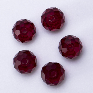 Cuentas de Cristal Rondelle de 4mm 6mm 8mm Colores Originales Cuentas Redondas Facetadas para Fabricación de Joyería y Manualidades DIY - Product Image 6