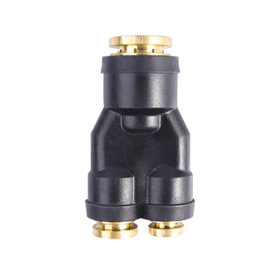 SMC KV2TF Y-Tee Pneumatic <b>Quick</b> <b>Connector</b> Brass Push-In 14*18 For Pneumatics Industry - Product Image 4