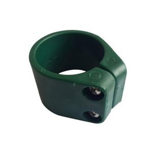 Clips de fixation <span class=keywords><strong>pour</strong></span> clôture en plastique, fixation de panneau de couverture en plastique, accessoires de fixation de poteau, clips avec vis, attaches carrées rondes - Product Image 5