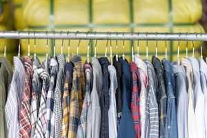 MS01 制造商二手男式夏季衬衫 格子衬衫 复古混装服装 高品质 50公斤起订量 批发 - Product Image 4