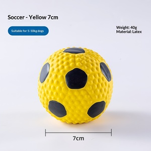 Best-selling Squeaky Bite Resistant Latex Elastic Balls for <strong>Dogs</strong> Chew <strong>Toys</strong> Cartoon Pattern to Relieve Boredom for Teething <strong>Dogs</strong> - Product Image 6