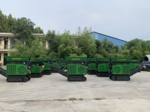 Concasseur à mâchoires mobile sur chenilles UPESEN, installation de concassage de pierres robuste pour l'exploitation minière et les carrières - Product Image 6