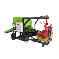 Machine à ensiler les tiges de maïs verte avec moteur à engrenages, haute productivité pour le traitement des fourrages