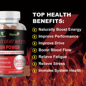 OEM Lebensmittel qualität Maca Gummies Kräuter extrakt Reproduktive Gesundheit und Hormon haushalt Maca Gummies <span class=keywords><strong>Male</strong></span> Libido <span class=keywords><strong>Enhancement</strong></span> - Product Image 6