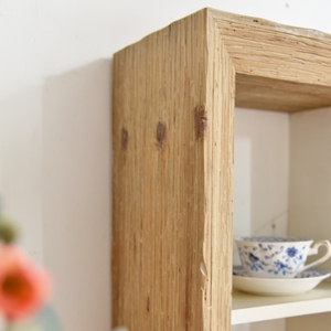 Wholesale New Design Home Decor Handmade <b>Rustic</b> square <b>Wooden</b> Floating Wall Mount Display Shelves - Product Image 6