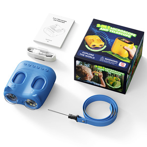 Children's 2 In 1 <b>Microscope</b> Telescope 1000X Zoom 200Mp Outdoor Nature Exploration Educational Toy For Kids Age 5 7 Years - Product Image 5