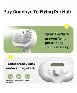 Yeni Pet sprey fırça temizleme fırçası bir anahtar saç kaldırmak Pet bakım masaj dökülme araçları Pet ürünleri - Product Image 5