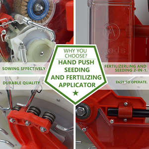Machine à planter et à fertiliser, semoir à maïs de précision sans labour, semoir manuel à pousser - Product Image 4