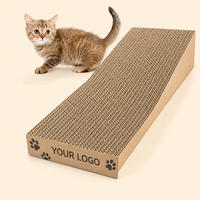 Grattoir en carton ondulé plat XL personnalisé avec logo, grand format, robuste, écologique, pour usage intérieur