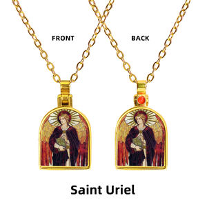 GIVELUCK Ciondoli Portafortuna di San Uriele, Serie Angeli, Accessori per Guarigione Spirituale - Product Image 3