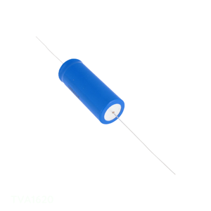Condensador de Canal de Fabricante TVA1620, Aluminio, 100uF, 350V, Axial TH, de Orificio Pasante, 100 uF - Product Image 1