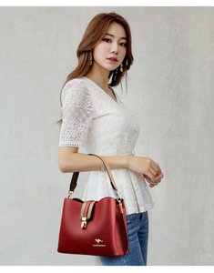 New Luxury Handbags Women <b>Bags</b> Designer High Quality <b>Soft</b> PU <b>Leather</b> Shoulder Crossbody <b>Bags</b> for Women - Product Image 2